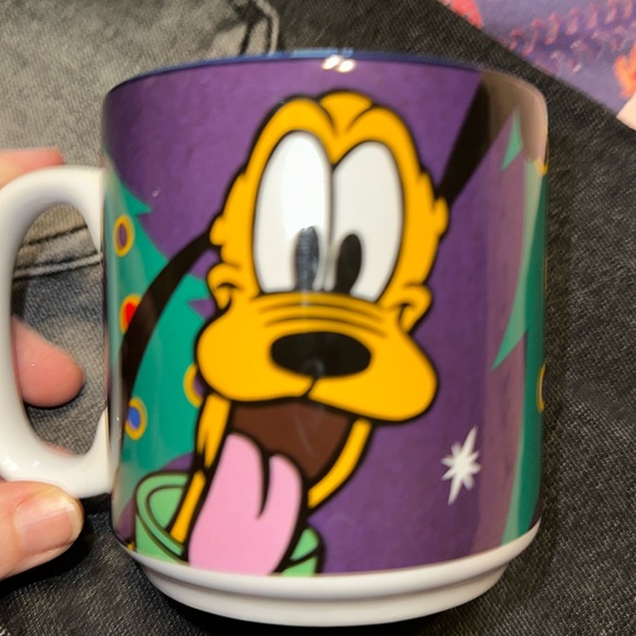 Vintage Disney Store Pluto An Enchanted Christmas Mug - Picture 1 of 6